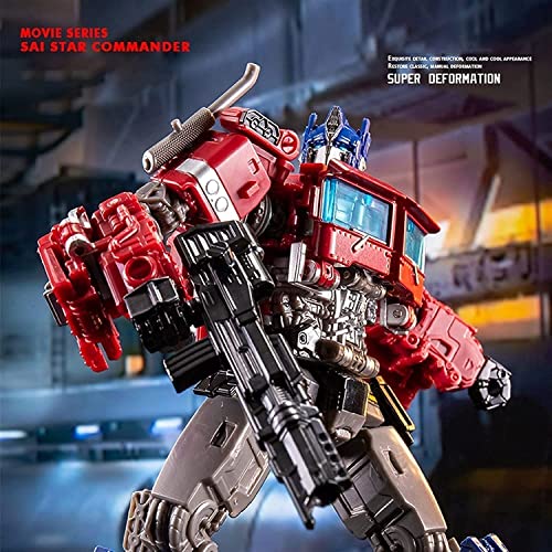 Bemywj Transformers Deformation Robot Toy - Red Car Action Figure For Kids Ages 3-8, Durable & Portable #TOP5