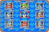 Classic Megaman 3 stage select Canvas Print Metal Tin Sign Vintage 8x12 Inch