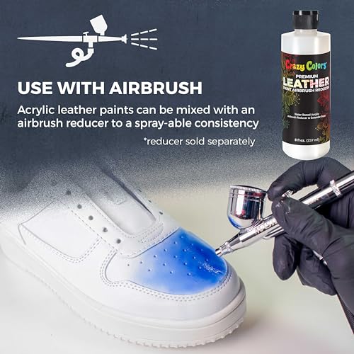 Crazy Colors Premium Acrylic Shoe & Leather Paint Kit 29-Color by Crazy Colors - Used condition - Image 5