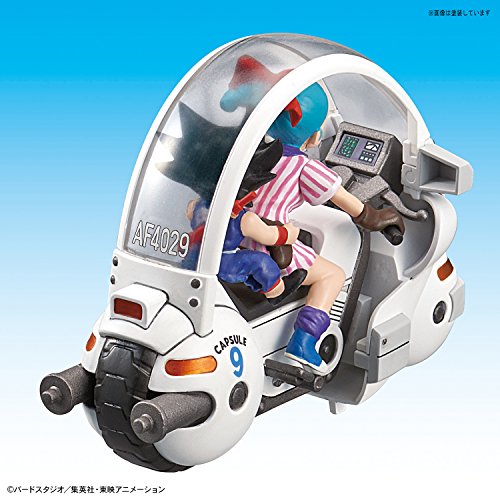 Maquette Dbz Bulma' Capsule No9 Motorcycle Mecha Collection Vol1 8cm - vue 7