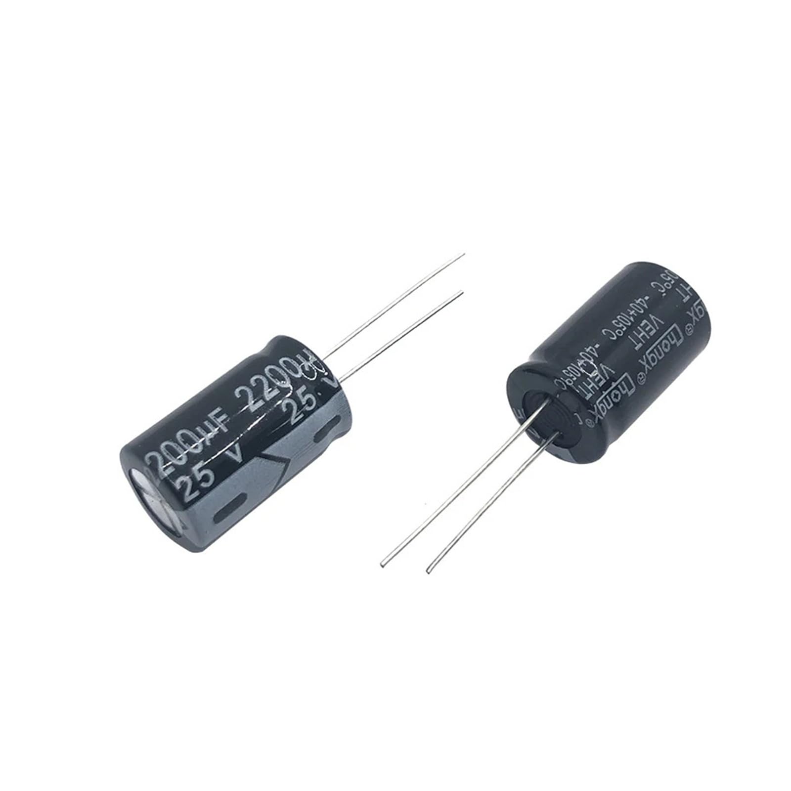 Condensateurs électrolytiques en aluminium 25V 220uF 6x11mm pour réparations électroniques du quotidien