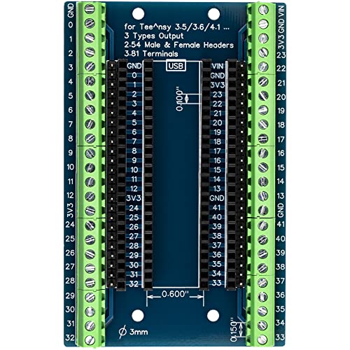 Carte d'extension Teensy pour éviter les erreurs de câblage sur broches Arduino