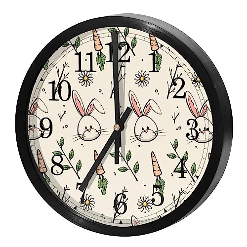 Horloge murale silencieuse sans tic-tac pour travailler sans bruit au bureau