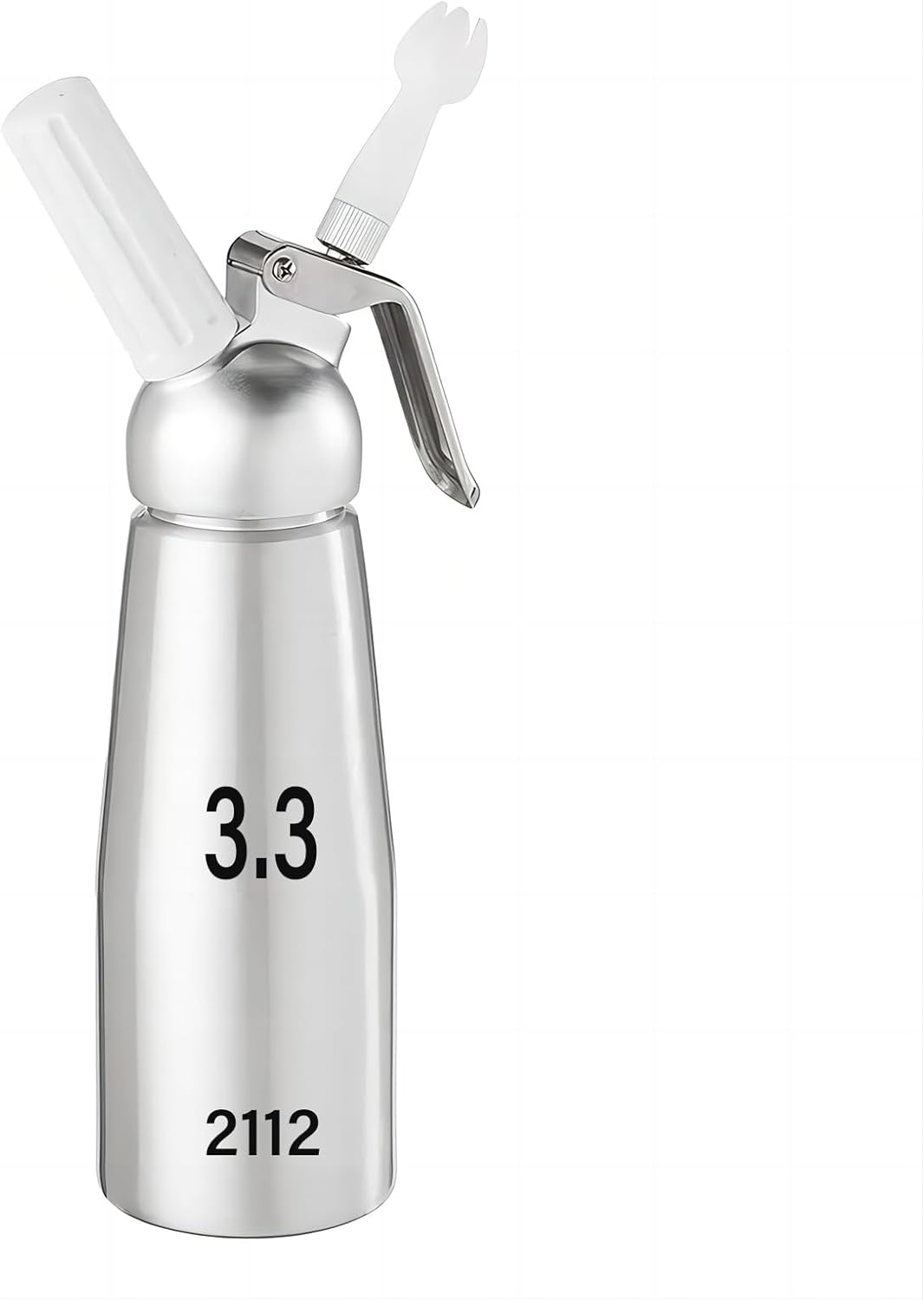 Gourmet Whip (1 Quart) - Multifunctional Food Whipper for Warm & Cold Application, Stainless Steel, Dishwasher Safe - Professional Culinary Tool