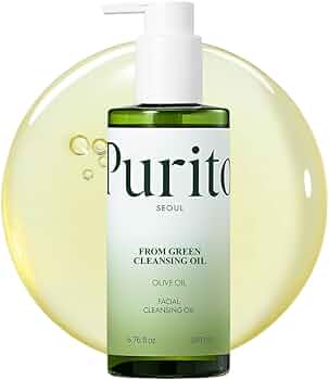 PURITO, From Green Cleansing Oil 6.76 fl.oz / 200ml Gentle Facial Cleanser, Cruelty-free & Vegan, Nature-derived Oils (Renewed)