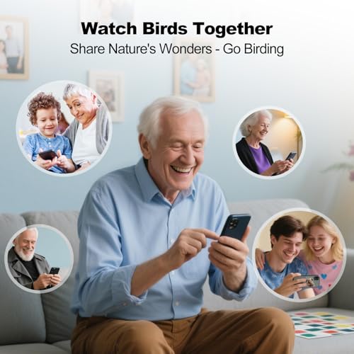 Image of Fazoxo Bird Feeder with Camera,Birds House Camera,Solar Powered,AI Bird ID