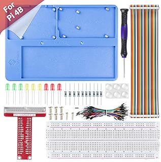 SunFounder Raspberry Pi RAB Holder Breadboard Kit with 830 Points solderless Circuit Board