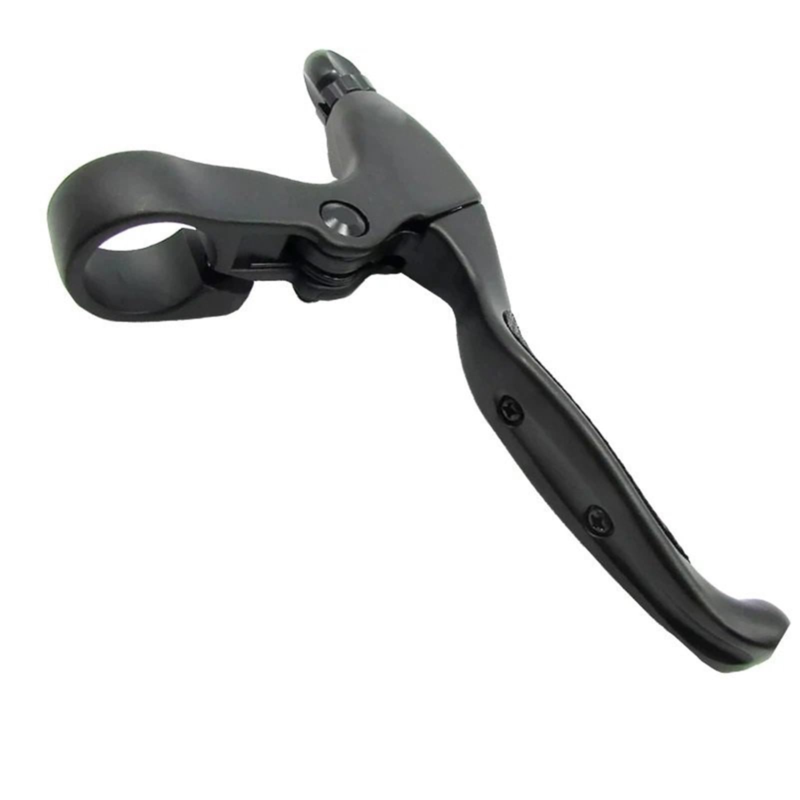 POAYUEWR Brake Lever Bicycle Handles MTB Mechanical Disc Brakes for Folding Mountain Bike Lever Handles with Bell Bike Brake Drum(Right no Bell)