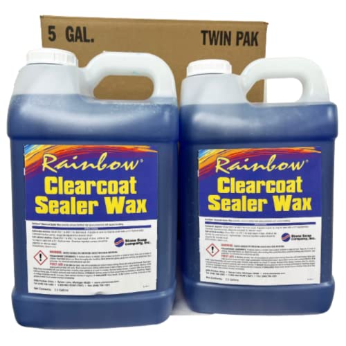 Cera Clearcoat y Selladora RAINBOW 5 Galones Pack miniatura 1