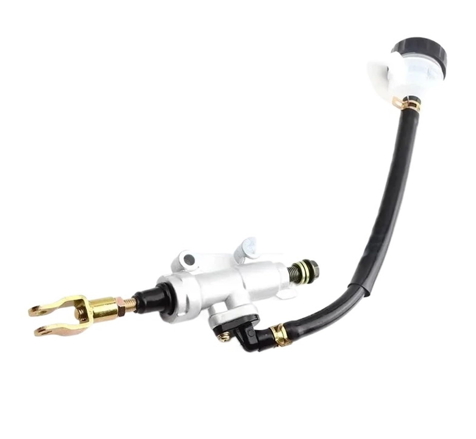 Kvswbre One Color Motorcycle Rear Brake Pump Motorcycle Universal Foot Brake Hydraulic Pump Fit For Suzuki For Kawasaki For Yamaha Rear Master Cylinder Motorbike