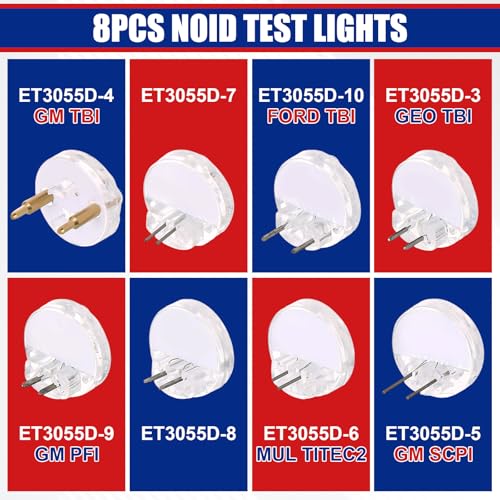 NYXOVA 11pcs Noid Light Test Kit
