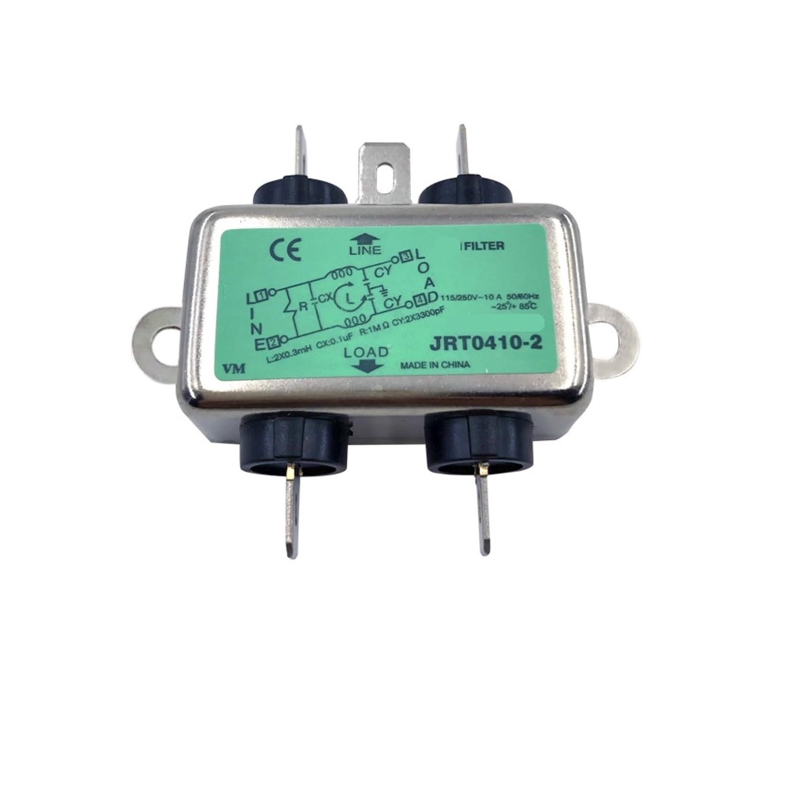 Filtre d'alimentation anti-interférence purificateur prise DC AC audio 220V 10A