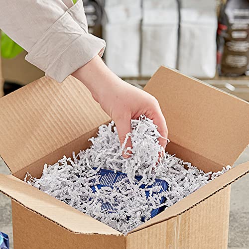 Uptotop 4Oz Crinkle Cut Paper Shred Filler For Gift Wrapping Basket Filling, Birthday, Christmas, Thanksgiving, Wedding, Mother's Day, White (4 Oz) #TOP6