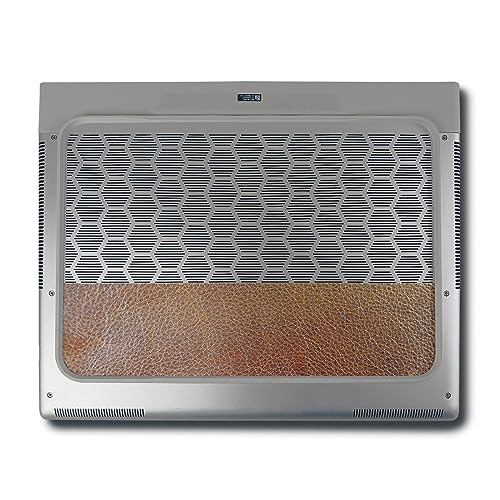 Image of MightySkins Skin Compatible with Alienware X16 R1 (2023) Full Wrap Kit - Brown Pleather | Protective, Durable, and Unique Vinyl Decal wrap Cover | Easy to Apply & Change Styles | Made in The USA