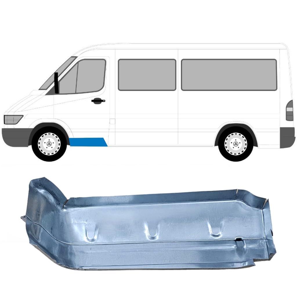 Reparaturblech vorderer Tritt für Mercedes Sprinter 1995-2006 / Links