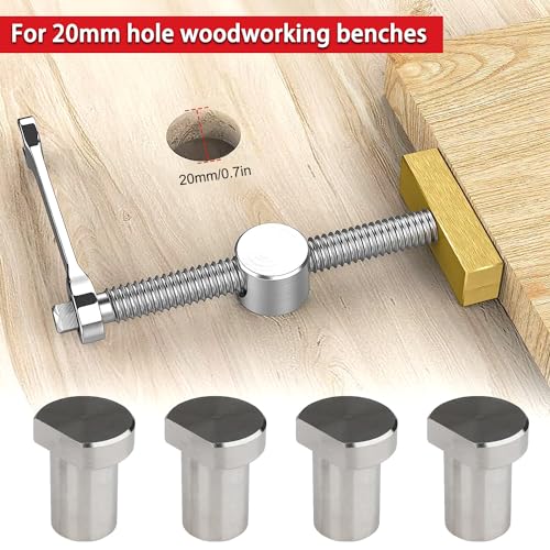 Serre joint menuisier 20mm à blocage rapide pour fixation etabli
