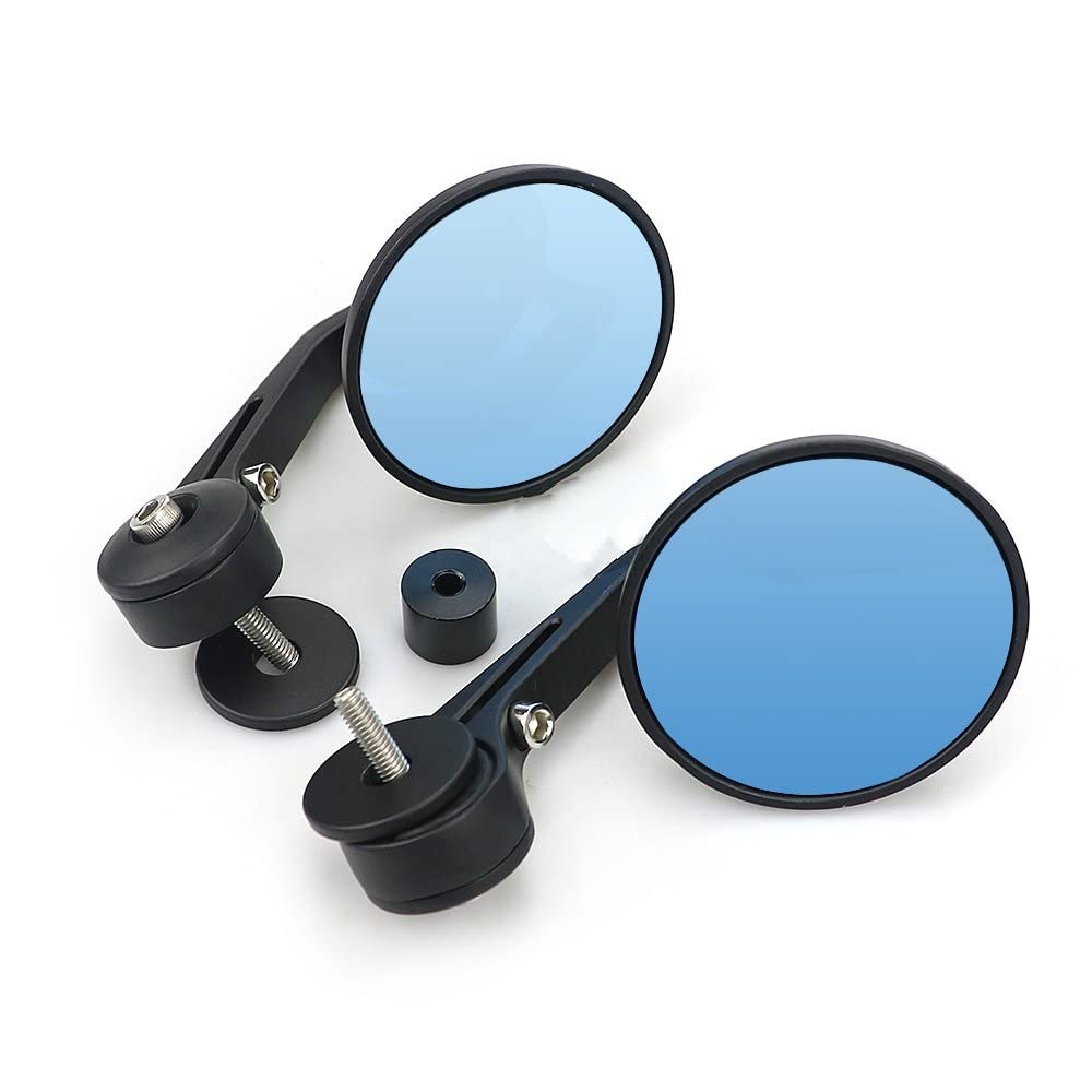 Specchietti Laterali Per Husqvarna Per Svartpilen 401 250 701 Vetro Blu Retrovisore Rotondo Manubrio Bar End Retrovisore Laterale Specchi Accessori Moto Specchi