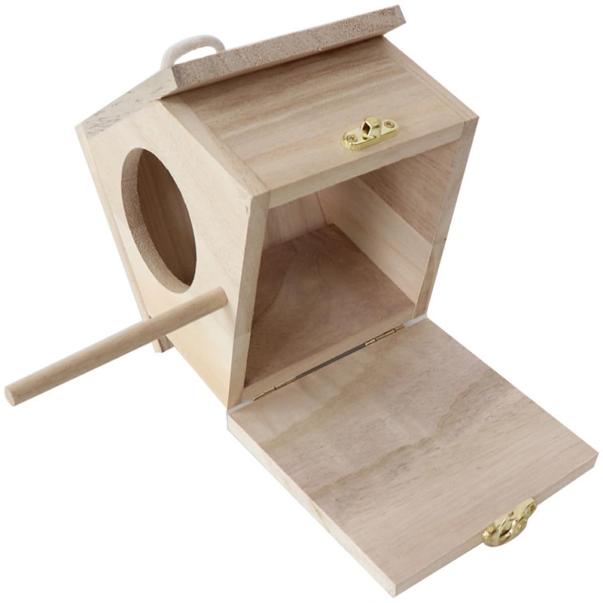 Mangeoire robuste pour jardin en bois écologique et résistant aux intempéries