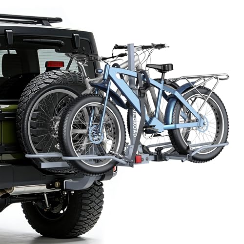 WILDROAD Hitch Bike Rack, Wobble Free Smart...