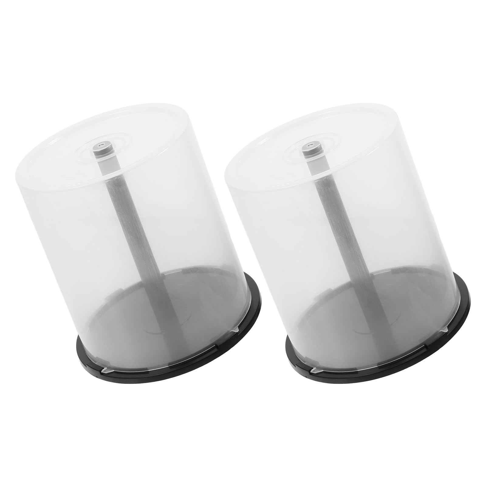 Contenedor de almacenamiento para DVD y CD VICASKY para ordenar el salón pack de 2 unidades