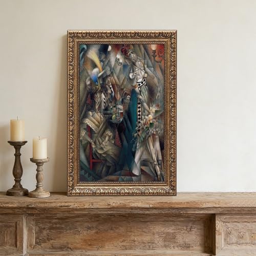 Impression toile Danseuse dans un café Jean Metzinger pour salon - 4