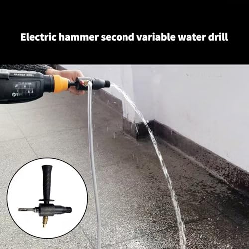 Perceuse à eau kit de conversion avec injecteurs intégrés pour marteau électrique