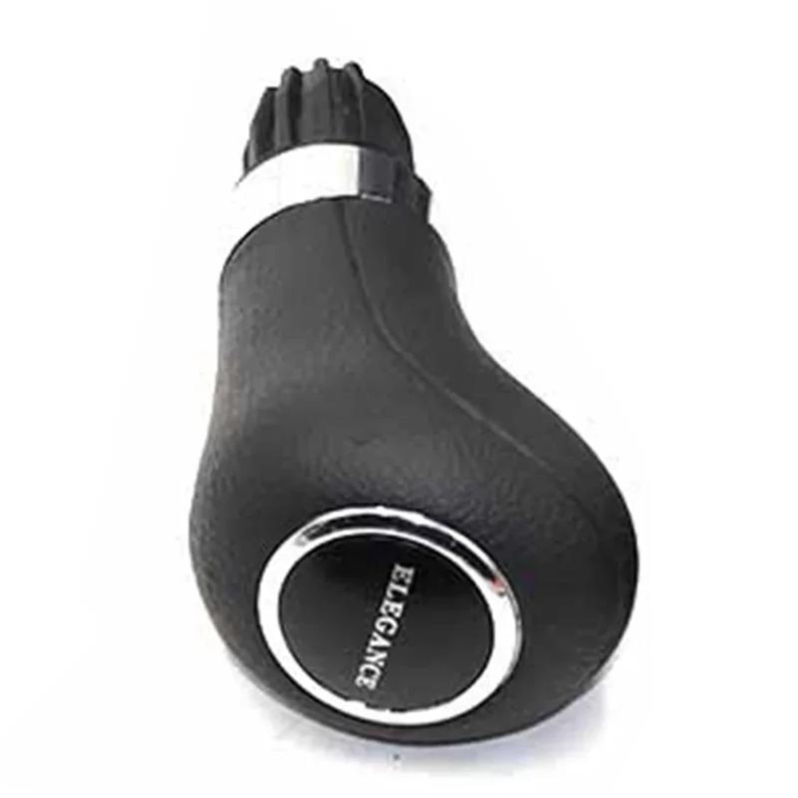 CLZGYS Car Gear Knob for Benz C Class W203 W209 Classic AVANTGARDE Elegance Car Automatic Gear Shift Knob Level with Leather Boot(Elegance Knob)