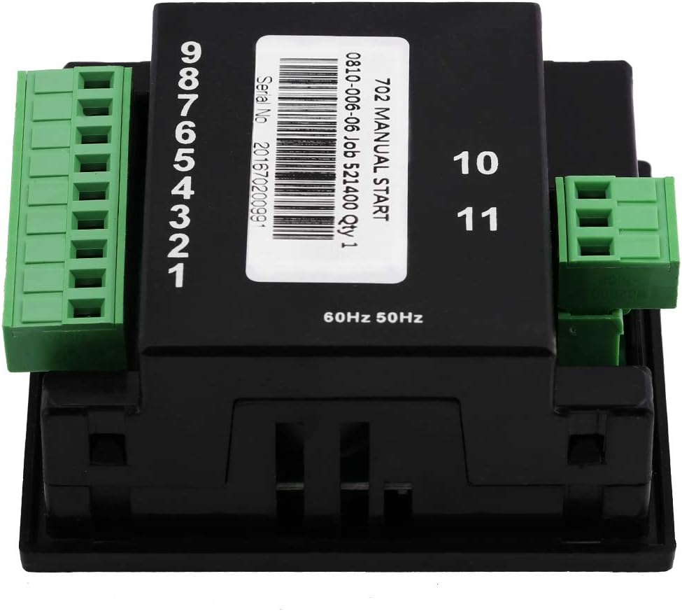 Generator Controller Board, 702 Microcomputer Control Generator Manual Start Panel for Engine Monitoring