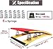 REMYS Gymnastics Springboard Home Floor Vault Spring Board, 6 Springs Wood Springboards, Adult Gymnasts Sport Equipment, Fitness/Vaulting Training Use
