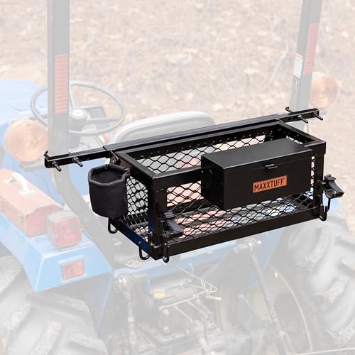 MAXXTUFF Heavy-Duty ROPSRIDER XHD Tractor Basket, Fits...
