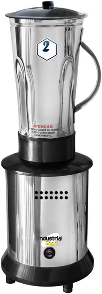 Liquidificador 2 Litros Alta Rotação Industrial Inox 800w In... - imagem principal do produto