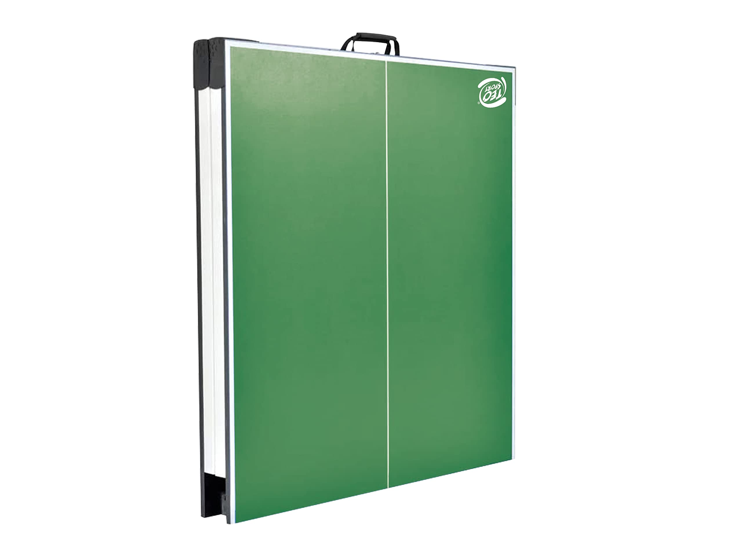 Teorema Giocattoli - Tavolo da Ping Pong Pieghevole Salvaspazio, Misure 182x86.5X75 cm, Tavolo Ping Pong esterno e interno con Set Completo: Rete, 2 Racchette e 2 Palline, Facile da Trasportare