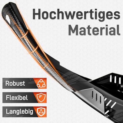 HENMI Fahrrad Schutzblech Set für Vorne & Hinten– Werkzeuglose Montage & Sportliches Design, universeller Mountainbike Spritzschutz für Fahrräder 24–29 Zoll