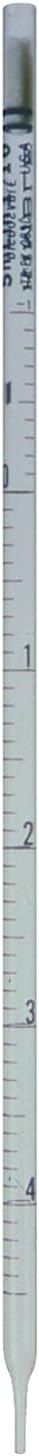 72105-5110 Borosilicate Glass 5mL Disposable Serological Pipette, Sterile, Individually Wrapped (Pack of 100)