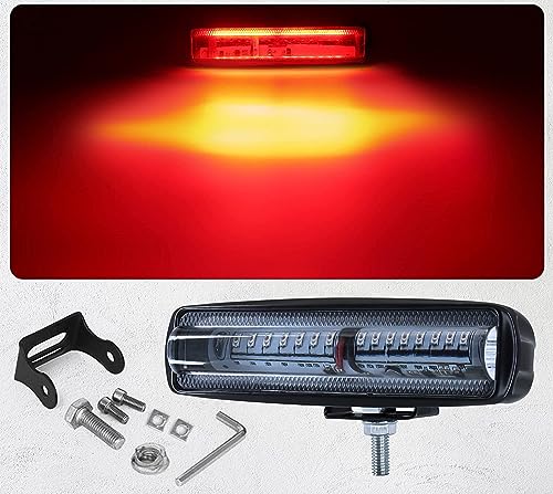 Luz roja recta 18W de seguridad para carretilla elevadora con tecnología LED de almacén 3