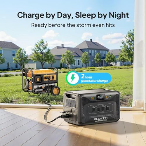 Image of BLUETTI Solar Generator Apex 300 with Charger 1 (560W Alternator Charger), 2764.8Wh LFP Battery Backup with 6 3840W AC Outlets (7680W Surge), 5.5H RV Fast Charge, Ideal for Road Trips