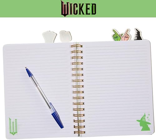 Miniatura 12 de Stitch Tab - Cuaderno de diario, encuadernado en espiral, 96 páginas rayadas, 8 x 7 pulgadas, amarillo