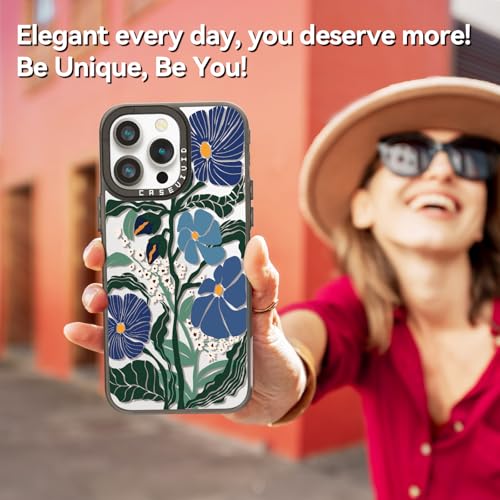 Coque iPhone 15 Pro Max robuste motif passiflora fin anti-rayures - 7