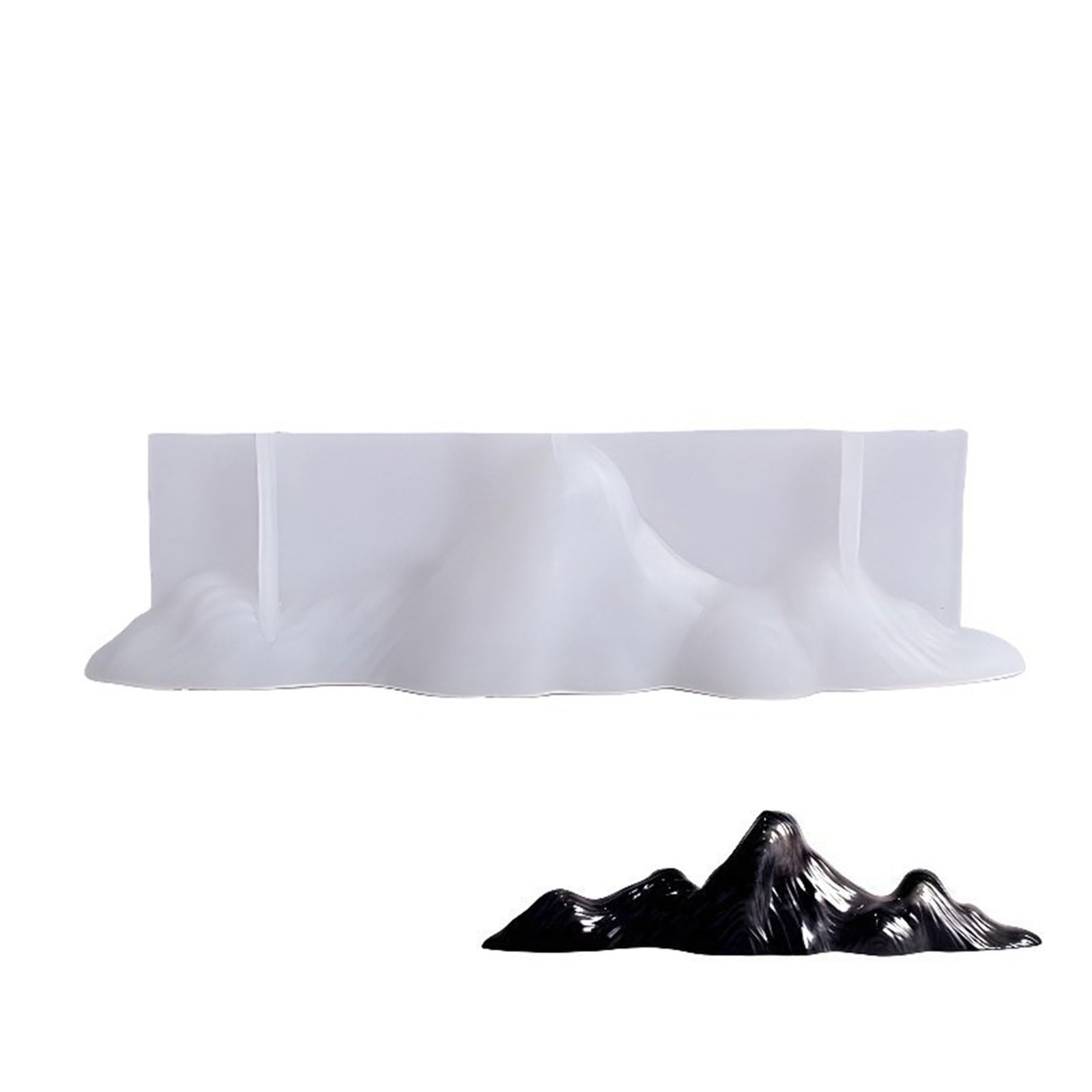 Yigzycn E 3D Mountain Silicon Mold Set Soap Resin Plaster Making For Hom Decor And Gifts