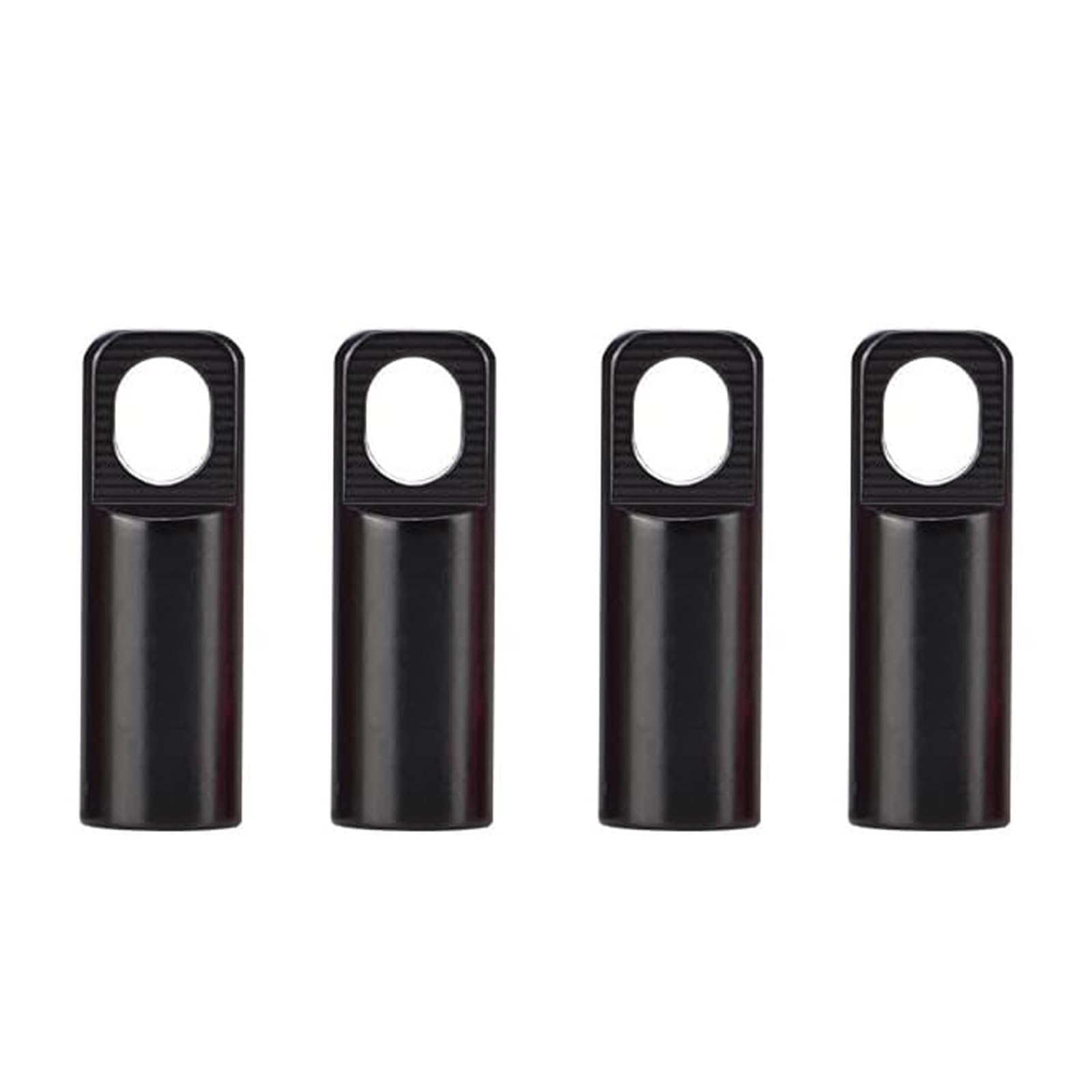 Juicy Nipple Black Presta Valve Caps with Core Removing Function Presta Core Remover Caps Used on Bike Presta/French Valves (4 Pack)