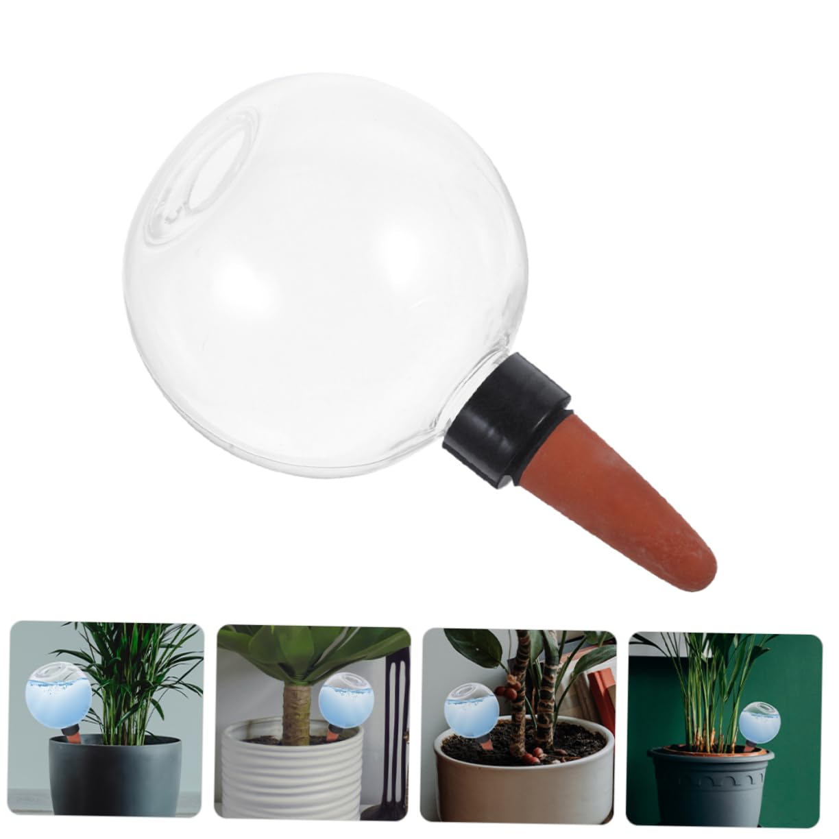 POPETPOP 3 Set Globetti per Irrigazione Automatica per Piante da Esterno Dispositivo Irrigazione per Vasi per Giardinaggio Autoirrigante 2 Pezzi*3