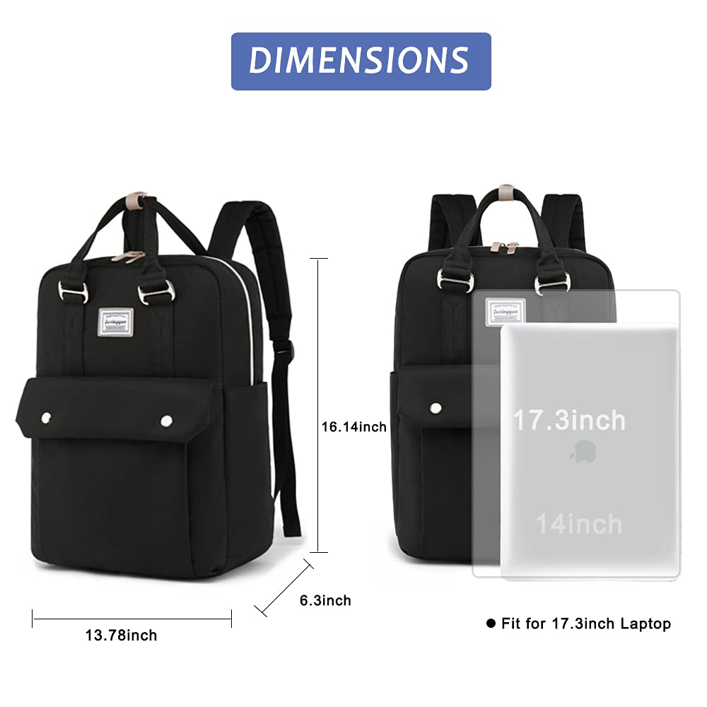 FUXINGYAO Antivol Sac à Dos ，Sac à DosOrdinateur Portable 15.6 Pouces Imperméable Grande　Capacité ，Elegant Imperméable Sac a Dos PC Portable pour College Loisir Voyage Affaires