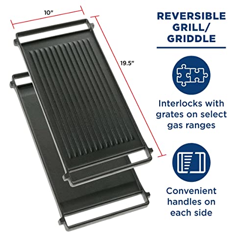 Image of Reversible Cast Iron Griddle /Grill Combo