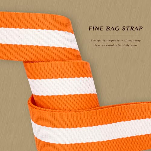 Image of chushui Woven Stripe Purse Straps,Replacement Crossbody Wide Shoulder Adjustable Strap for Bag Handbags