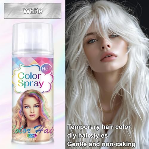Spray temporal para cabello azul de un solo uso miniatura 3