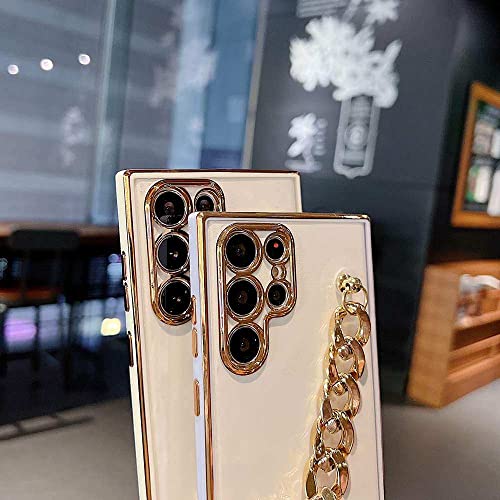 Coque Samsung S21 Plus transparente antichoc à gourmette - 5