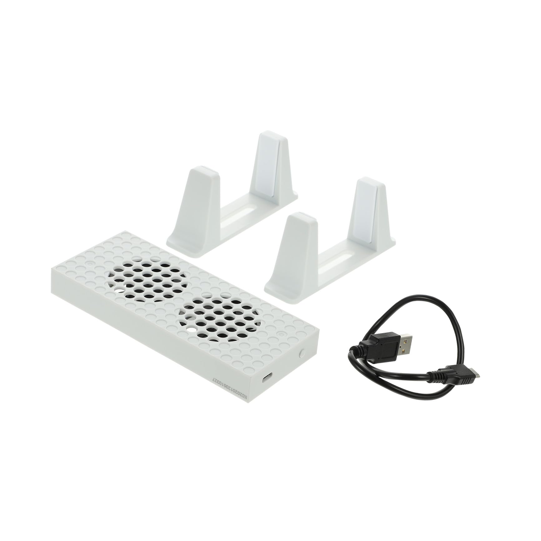 DOITOOL Base con Ventilador De Refrigeración Doble Soporte Vertical Accesorios