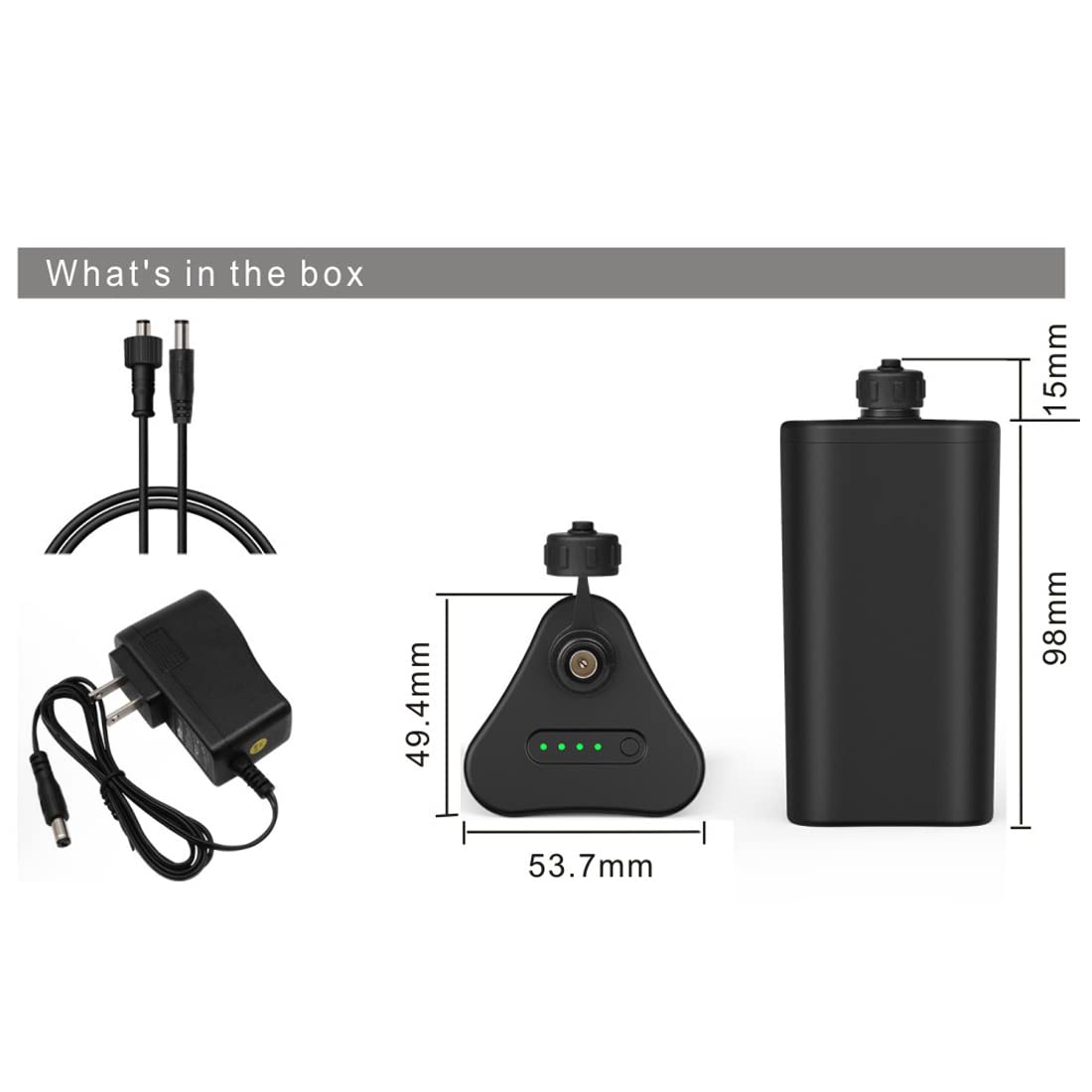 Talentcell 12V Lithium Ion Battery Pack WP3100,