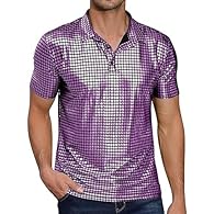 This casual men's shirt breathable material offers optimal with every movement The stylish design with 70s disco look is ideal for parties and social occasions High-quality workmanship, durable fabric guarantees shape retention even after frequent wa...