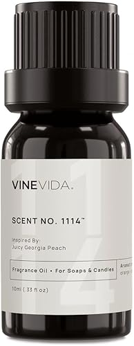 Miniatura 1065 de VINEVIDA [4 onzas] Aceite de fragancia de madera de teca de caoba para fabricación de velas y fabricación de jabón, aromas de velas prémium para